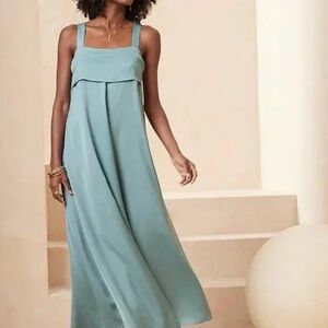 Banana Republic TIE-BACK MIDI DRESS